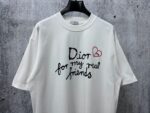 P70 【DIOR】迪奥 25ss 字母logoT恤短袖 重磅克重260g纯棉双纱面料 螺纹定织定染通肩拉条工艺增加衣物清洗寿命 触感舒适 品质上乘 全套辅料定制 三标齐全 上身超赞.宽松os版型 男女同款 各种身材都可轻松驾驭，值得入手的一件精品 认准版本。 尺码：XS-L