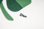 P80 Dior迪奥2026SS春夏最新款圆领刺绣时尚短袖T恤，官网同步四叶草，进口定制云朵棉面料！贴肤舒适，耐看又好穿，经典简约logo设计，原厂工艺一丝不苟，型男必备单品 ！ 码数S M L XL
