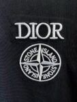 P65 DIOR迪奥 刺绣款 2026春夏经典圆领短袖T恤采用280克双纱精棉，衣服偏厚使整体高透气和柔软性，高版本，三标齐全！男女同款 颜色：白色 黑色 灰色 杏色 -尺码：S M L XL