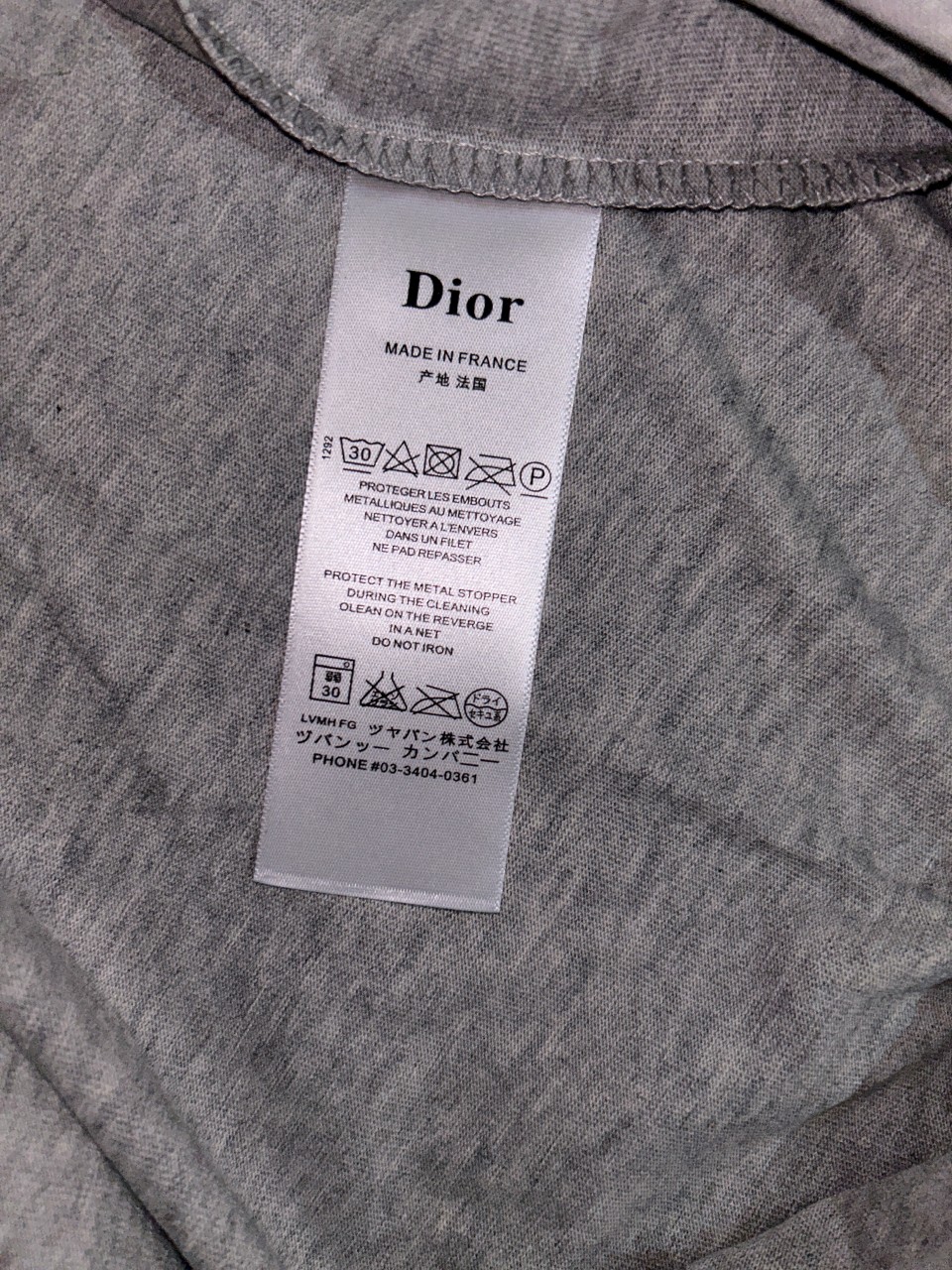 P65 DIOR迪奥 刺绣款 2026春夏经典圆领短袖T恤采用280克双纱精棉，衣服偏厚使整体高透气和柔软性，高版本，三标齐全！男女同款 颜色：白色 黑色 灰色 杏色 -尺码：S M L XL