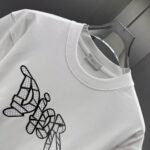 P75 Dior* 迪奥* 2026春夏新款短袖T恤 定制纯棉字母logo厚板 颜色：黑色 白色 巧色 黄色 码数：S M L XL XXL