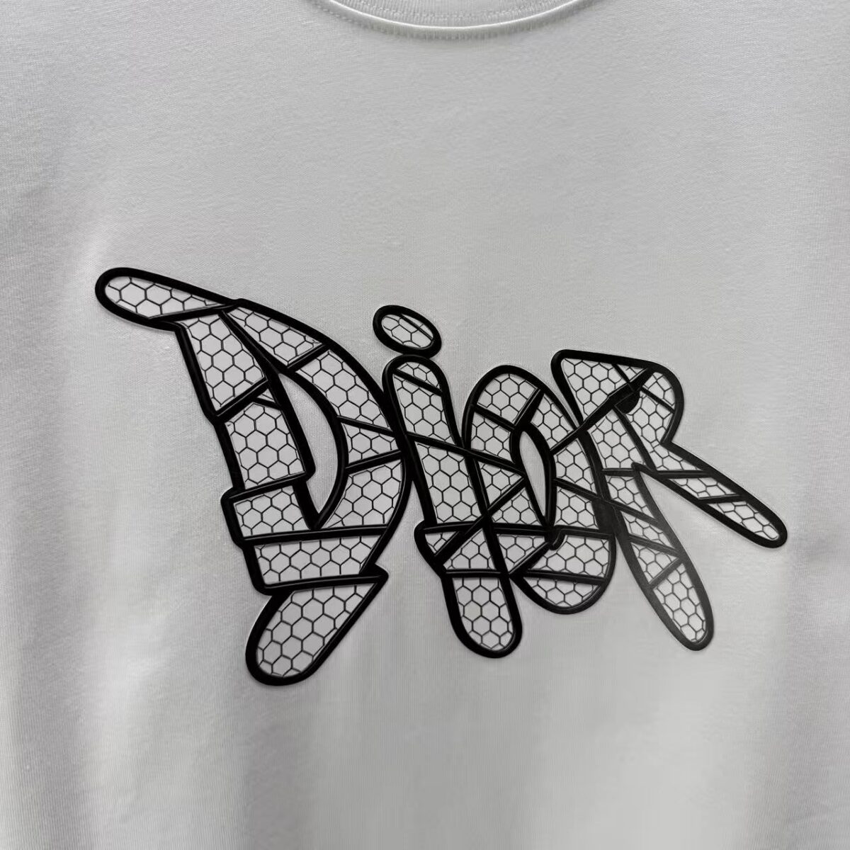 P75 Dior* 迪奥* 2026春夏新款短袖T恤 定制纯棉字母logo厚板 颜色：黑色 白色 巧色 黄色 码数：S M L XL XXL