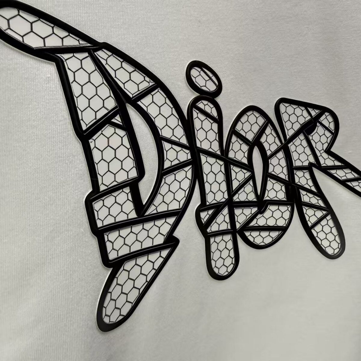 P75 Dior* 迪奥* 2026春夏新款短袖T恤 定制纯棉字母logo厚板 颜色：黑色 白色 巧色 黄色 码数：S M L XL XXL
