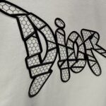 P75 Dior* 迪奥* 2026春夏新款短袖T恤 定制纯棉字母logo厚板 颜色：黑色 白色 巧色 黄色 码数：S M L XL XXL