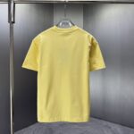 P75 Dior* 迪奥* 2026春夏新款短袖T恤 定制纯棉字母logo厚板 颜色：黑色 白色 巧色 黄色 码数：S M L XL XXL