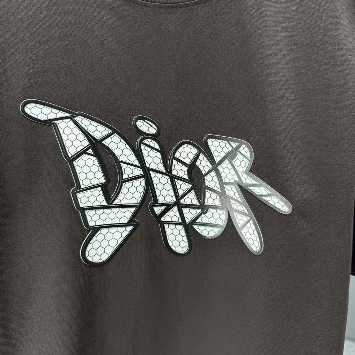 P75 Dior* 迪奥* 2026春夏新款短袖T恤 定制纯棉字母logo厚板 颜色：黑色 白色 巧色 黄色 码数：S M L XL XXL