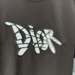 P75 Dior* 迪奥* 2026春夏新款短袖T恤 定制纯棉字母logo厚板 颜色：黑色 白色 巧色 黄色 码数：S M L XL XXL