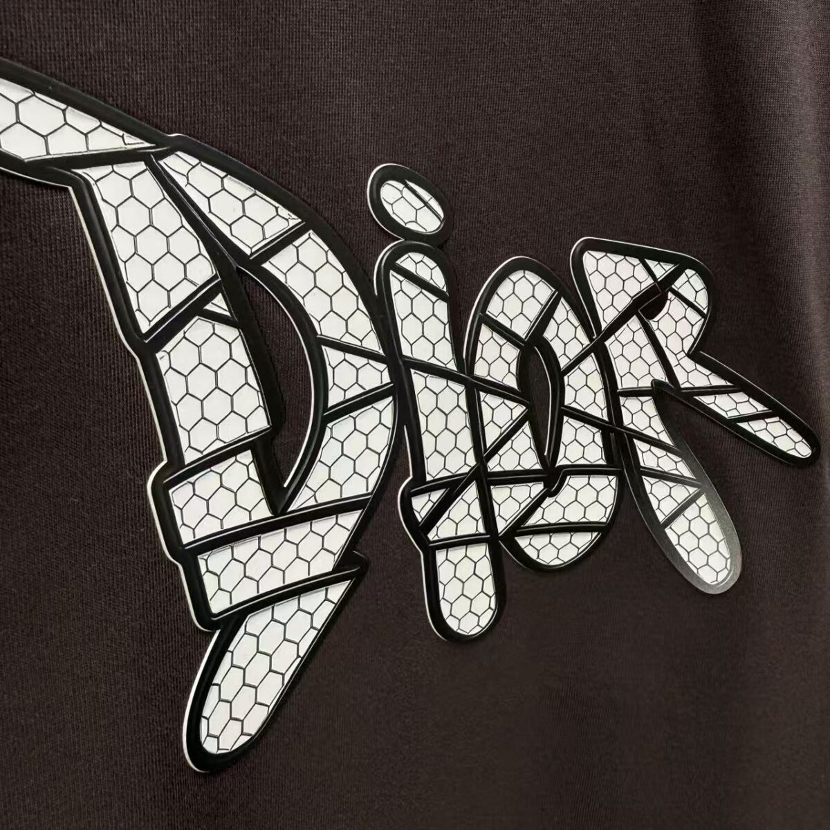 P75 Dior* 迪奥* 2026春夏新款短袖T恤 定制纯棉字母logo厚板 颜色：黑色 白色 巧色 黄色 码数：S M L XL XXL