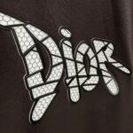 P75 Dior* 迪奥* 2026春夏新款短袖T恤 定制纯棉字母logo厚板 颜色：黑色 白色 巧色 黄色 码数：S M L XL XXL