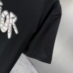 P75 Dior* 迪奥* 2026春夏新款短袖T恤 定制纯棉字母logo厚板 颜色：黑色 白色 巧色 黄色 码数：S M L XL XXL