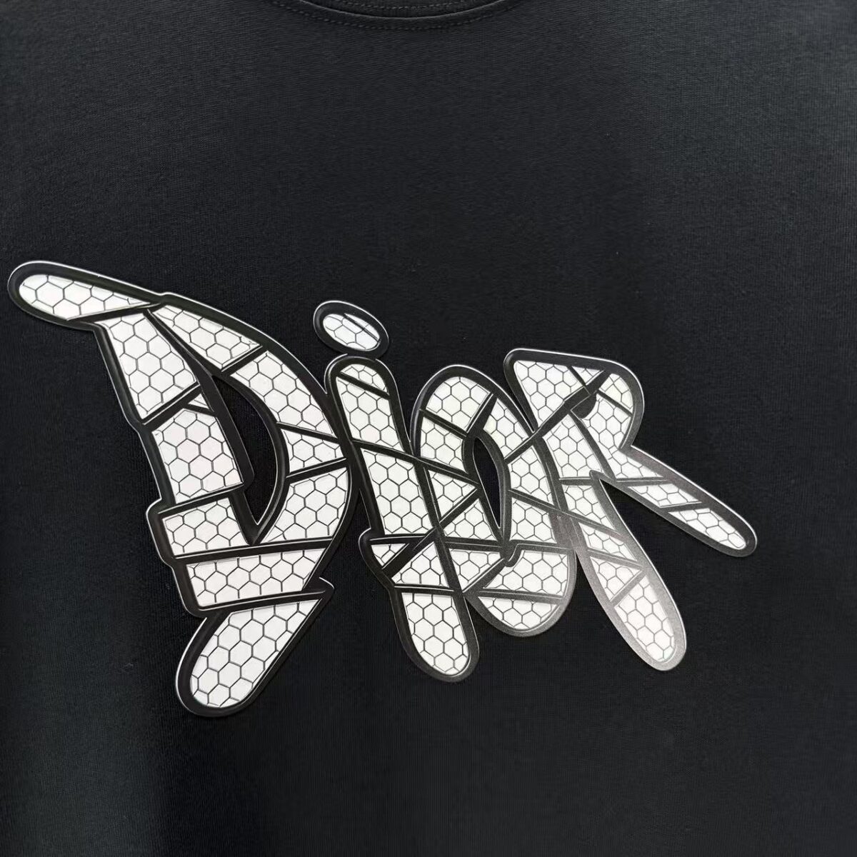 P75 Dior* 迪奥* 2026春夏新款短袖T恤 定制纯棉字母logo厚板 颜色：黑色 白色 巧色 黄色 码数：S M L XL XXL