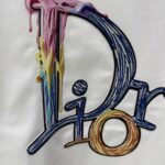 P75 Dior* 迪奥* 2026春夏新款短袖T恤 定制纯棉字母logo厚板 颜色：黑色 白色 巧色 深蓝 码数：S M L XL XXL