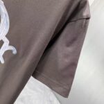 P75 Dior* 迪奥* 2026春夏新款短袖T恤 定制纯棉字母logo厚板 颜色：黑色 白色 巧色 深蓝 码数：S M L XL XXL