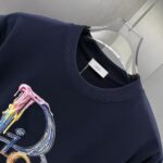 P75 Dior* 迪奥* 2026春夏新款短袖T恤 定制纯棉字母logo厚板 颜色：黑色 白色 巧色 深蓝 码数：S M L XL XXL