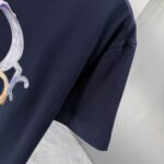 P75 Dior* 迪奥* 2026春夏新款短袖T恤 定制纯棉字母logo厚板 颜色：黑色 白色 巧色 深蓝 码数：S M L XL XXL