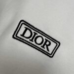 P75 Dio* 克里斯蒂迪奥 2026春夏新款 经典字母简约刺绣工艺 简约大方 定制双纱平纹纯棉面料 短袖T恤 男女同款 颜色：黑色 白色 紫色 绿色 尺码： S （90-130斤） M （120-150斤） L （140-165斤） XL （160-180斤） XXL （180-210斤）