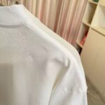 P75 Herme*爱马仕2026夏季新款 个性logo绣花 定制面料300g 短袖T恤 男女同款 尺码：S M L XL XXL 五个码 颜色：黑色 白色 绿色 紫色