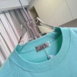 P75 Herme*爱马仕2026夏季新款 个性logo绣花 定制面料300g 短袖T恤 男女同款 尺码：S M L XL XXL 五个码 颜色：黑色 白色 绿色 紫色