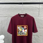 weigou_189459_3_6bf2313abc P75 Herme*爱马仕* 2026春夏新款 马年大吉 经典烫画工艺 定制双纱平纹纯棉面料 短袖T恤 男女同款 颜色 :黑色 白色 安哥拉红色 尺码: S (90-130斤) M (120-150斤) L (140-165斤) XL (160-180斤) XXL (180-210斤)