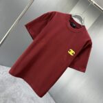 P75 CHANEL* 香奈儿* 2026春夏新款短袖T恤 定制纯棉字母logo 厚板 颜色：黑色 白色 深蓝 深红 码数：S M L XL XXL