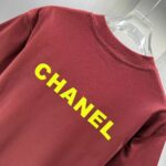 P75 CHANEL* 香奈儿* 2026春夏新款短袖T恤 定制纯棉字母logo 厚板 颜色：黑色 白色 深蓝 深红 码数：S M L XL XXL