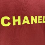 P75 CHANEL* 香奈儿* 2026春夏新款短袖T恤 定制纯棉字母logo 厚板 颜色：黑色 白色 深蓝 深红 码数：S M L XL XXL
