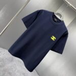P75 CHANEL* 香奈儿* 2026春夏新款短袖T恤 定制纯棉字母logo 厚板 颜色：黑色 白色 深蓝 深红 码数：S M L XL XXL