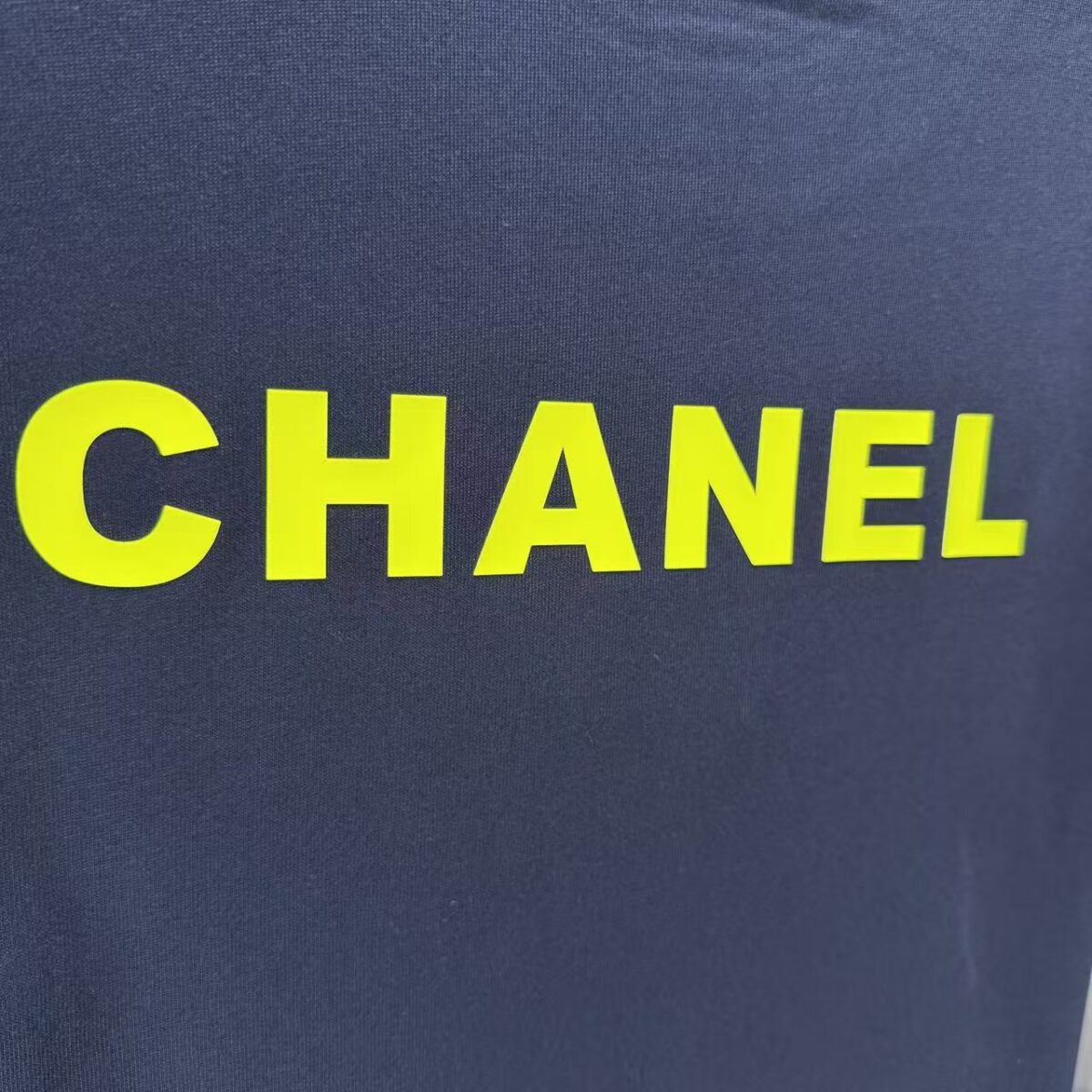 P75 CHANEL* 香奈儿* 2026春夏新款短袖T恤 定制纯棉字母logo 厚板 颜色：黑色 白色 深蓝 深红 码数：S M L XL XXL