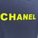 P75 CHANEL* 香奈儿* 2026春夏新款短袖T恤 定制纯棉字母logo 厚板 颜色：黑色 白色 深蓝 深红 码数：S M L XL XXL