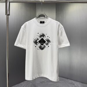 P75 CHANEL* 香奈儿* 2026春夏新款短袖T恤 定制纯棉字母logo 厚板 颜色：黑色 白色 黄色 深红 码数：S M L XL XXL