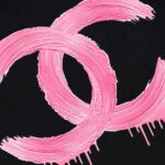 P85 CHANEL 香奈儿 新款 面料升级 300g纯棉 印花短袖T恤 颜色：黑色 白色尺码：XS~L - 副本 (22)