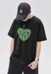 P70 Chanel/香奈儿 印花Logo百搭潮流圆领短袖T恤男女同款 吊牌 领标 水洗唛 三标齐全 尺码：S-XXL 颜色：黑色，白色