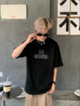 P70 Chanel/香奈儿 印花Logo百搭潮流圆领短袖T恤男女同款 吊牌 领标 水洗唛 三标齐全 尺码：S-XXL 颜色：黑色，白色