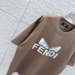 P80 FEN 2026秋冬新款 3D立体硅胶 360克圆领短袖 实物很棒 男女同款宽松版 尺码S M L XL XXL 五个码 黑色 白色 棕色
