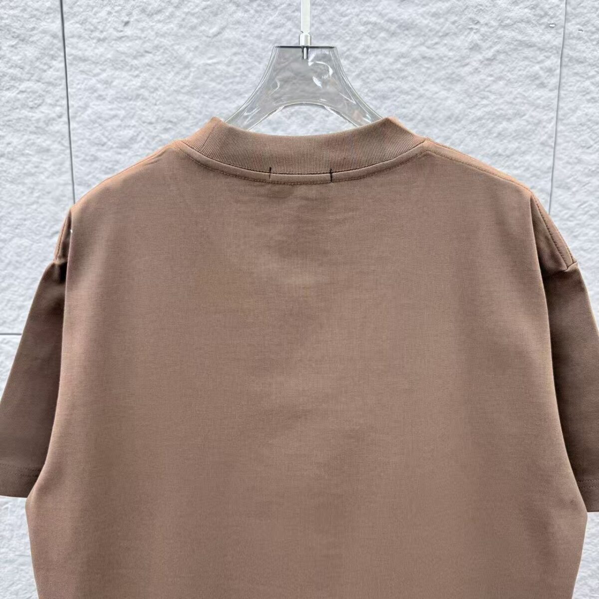 P80 FEN 2026秋冬新款 3D立体硅胶 360克圆领短袖 实物很棒 男女同款宽松版 尺码S M L XL XXL 五个码 黑色 白色 棕色