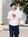 P70 Fendi/芬迪 印花Logo百搭潮流短袖T恤男女同款 吊牌 领标 水洗唛 三标齐全 定织定染280克精梳棉面料 尺码：S-XXL 颜色：黑色，白色