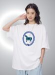 P70 Fendi/芬迪 印花Logo百搭潮流短袖T恤男女同款 吊牌 领标 水洗唛 三标齐全 定织定染280克精梳棉面料 尺码：S-XXL 颜色：黑色，白色