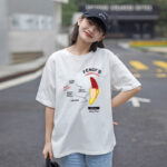 P70 Fendi/芬迪 印花Logo百搭潮流短袖T恤男女同款 吊牌 领标 水洗唛 三标齐全 定织定染280克精梳棉面料 尺码：S-XXL 颜色：黑色，白色