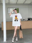 P70 Fendi/芬迪 印花Logo百搭潮流短袖T恤男女同款 吊牌 领标 水洗唛 三标齐全 定织定染280克精梳棉面料 尺码：S-XXL 颜色：黑色，白色