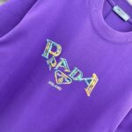 P80 PRA 2026秋冬新款 3D立体硅胶 360克圆领短袖 实物很棒 男女同款宽松版 尺码S M L XL XXL 五个码 黑色 白色 紫色