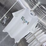 P80 PRA 2026秋冬新款 3D立体硅胶 360克圆领短袖 实物很棒 男女同款宽松版 尺码S M L XL XXL 五个码 黑色 白色 紫色