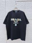 P80 PRA 2026秋冬新款 3D立体硅胶 360克圆领短袖 实物很棒 男女同款宽松版 尺码S M L XL XXL 五个码 黑色 白色 花灰