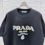 P80 PRA 2026秋冬新款 3D立体硅胶 360克圆领短袖 实物很棒 男女同款宽松版 尺码S M L XL XXL 五个码 黑色 白色 花灰