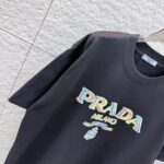 P80 PRA 2026秋冬新款 3D立体硅胶 360克圆领短袖 实物很棒 男女同款宽松版 尺码S M L XL XXL 五个码 黑色 白色 花灰
