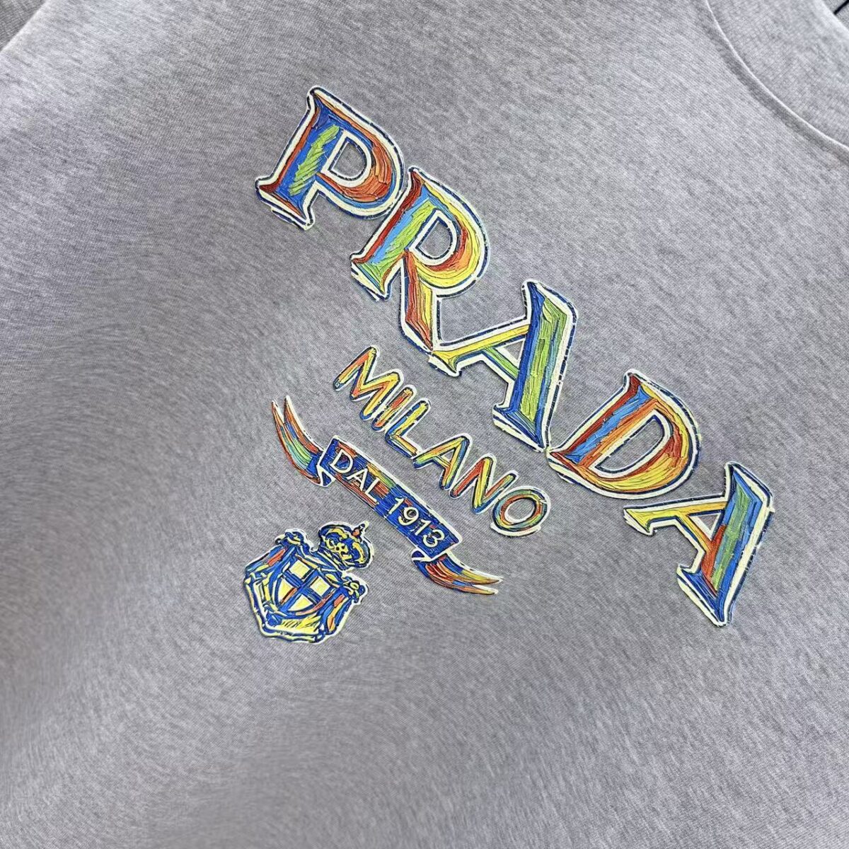P80 PRA 2026秋冬新款 3D立体硅胶 360克圆领短袖 实物很棒 男女同款宽松版 尺码S M L XL XXL 五个码 黑色 白色 花灰