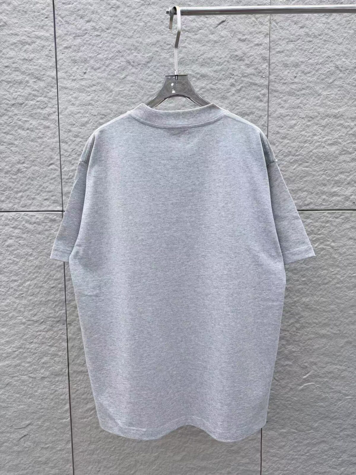P80 PRA 2026秋冬新款 3D立体硅胶 360克圆领短袖 实物很棒 男女同款宽松版 尺码S M L XL XXL 五个码 黑色 白色 花灰