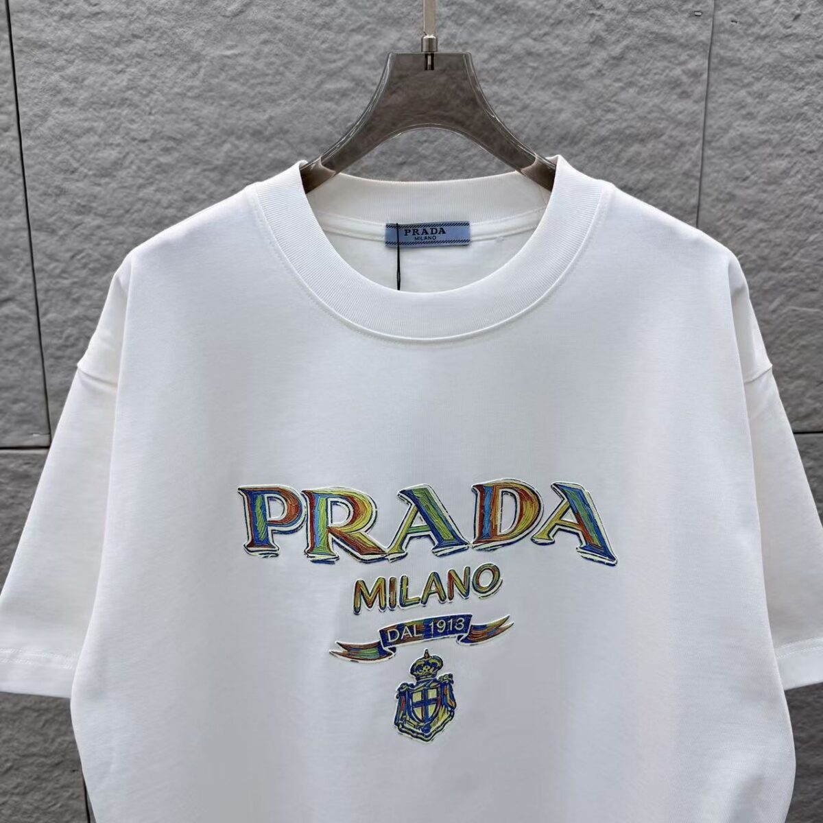 P80 PRA 2026秋冬新款 3D立体硅胶 360克圆领短袖 实物很棒 男女同款宽松版 尺码S M L XL XXL 五个码 黑色 白色 花灰
