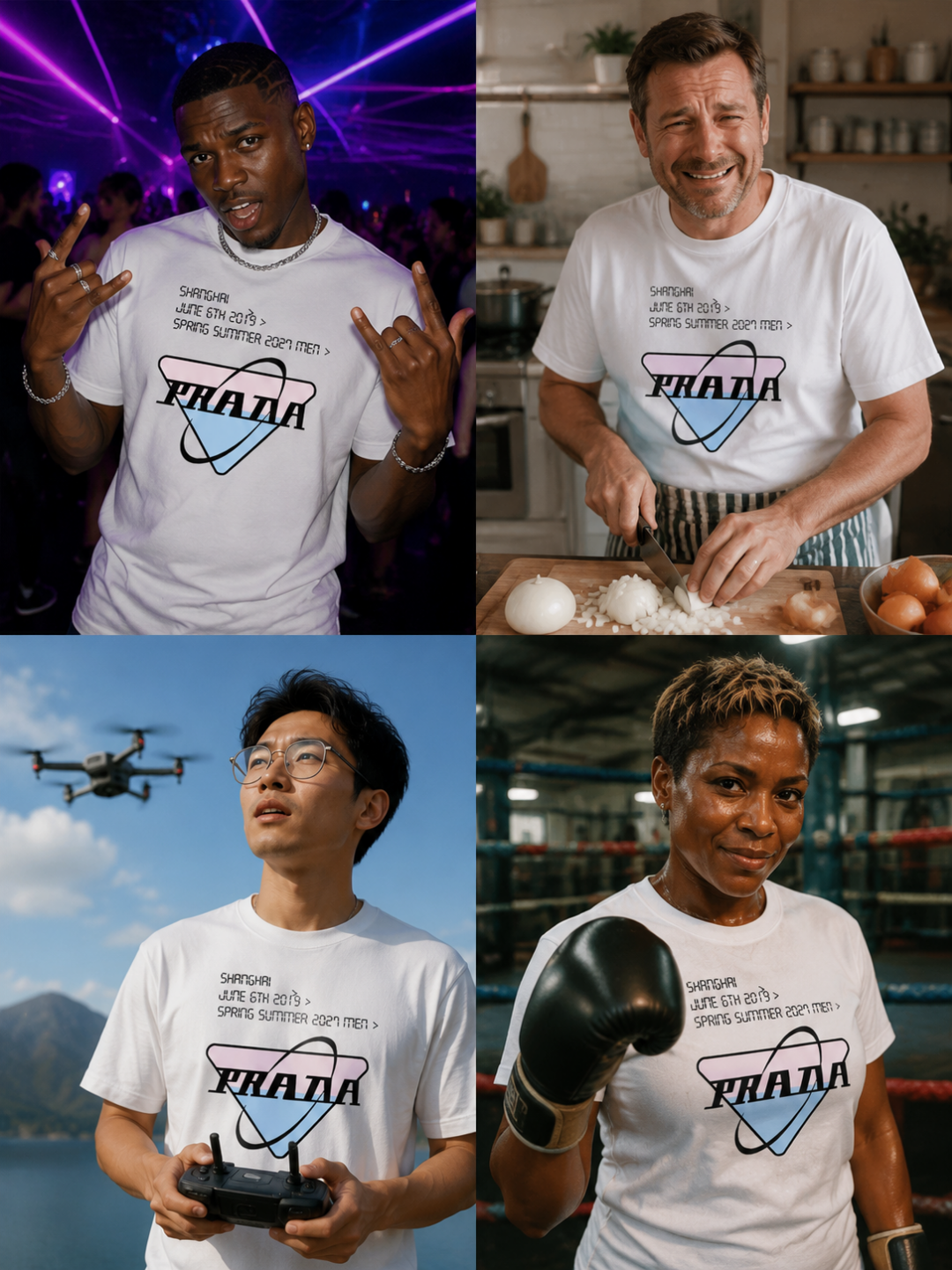 P70 普拉达PRADA 新款直喷工艺 高品质280克重磅短袖T恤，进口兄弟数码白墨直喷工艺 彰显不羁的个性与强大的气场 纯棉32支双纱面料，两遍缩水工艺，立体裁剪，面布做了蚀毛，手感非常好，亲肤透气，微宽松版型，上身舒适！ 日本Brother进口机数码直喷。色彩还原度 %，杜邦进口环保颜料，色牢度5级，经测验，洗涤100次，褪色程度不到1% 单品时尚感满满.日常出街或休闲都很百搭，轻松驾驭各种风格。色彩超鲜艳还透气，夏季必备 颜色：黑色/白色 码数：S-XL