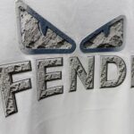 P75 FENDI* 芬迪* 2026春夏新款短袖T恤 定制纯棉字母logo厚板 颜色：黑色 白色 巧色 深蓝 码数：S M L XL XXL
