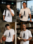 P70 普拉达PRADA 新款直喷工艺 高品质280克重磅短袖T恤，进口兄弟数码白墨直喷工艺 彰显不羁的个性与强大的气场 纯棉32支双纱面料，两遍缩水工艺，立体裁剪，面布做了蚀毛，手感非常好，亲肤透气，微宽松版型，上身舒适！ 日本Brother进口机数码直喷。色彩还原度 %，杜邦进口环保颜料，色牢度5级，经测验，洗涤100次，褪色程度不到1% 单品时尚感满满.日常出街或休闲都很百搭，轻松驾驭各种风格。色彩超鲜艳还透气，夏季必备 颜色：黑色/白色 码数：S-XL